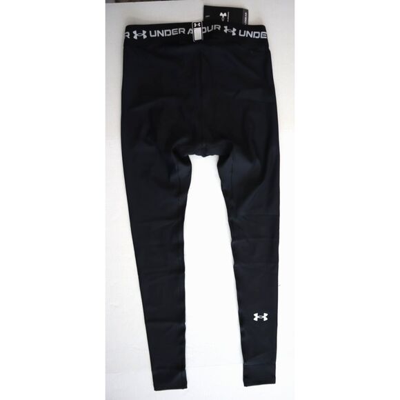 Under Armour 1388471-001 Men's Sz L Black ColdGear OG Compression Leggings - Picture 2 of 10